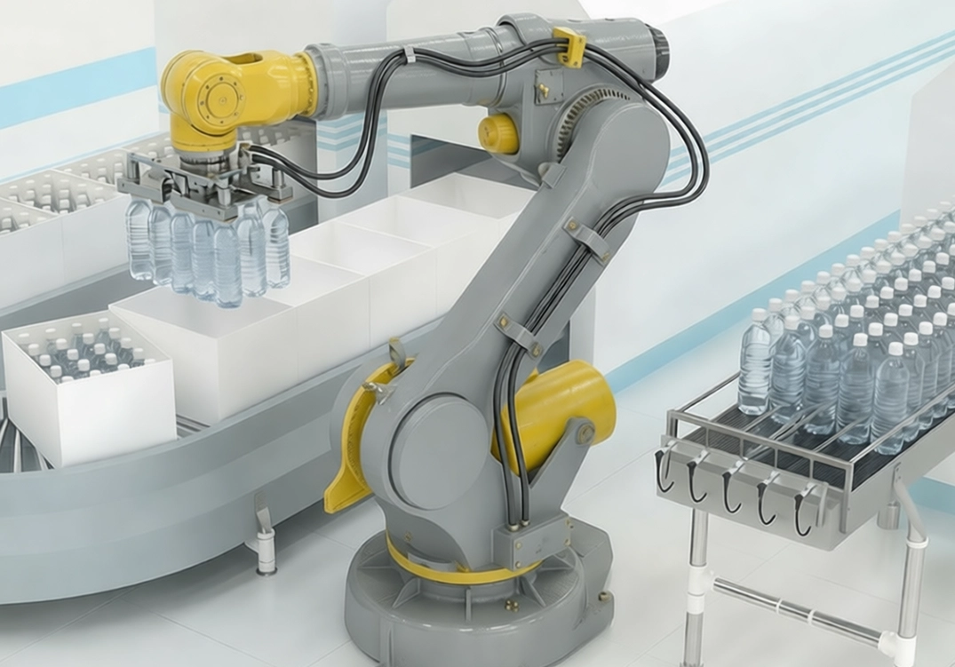 1-meter-200kHz-fully-integrated-ultrasonic-ranging-sensor-ISUB1000-18GM75-Application-of-transparent-beverage-bottle-terminal-position-detection