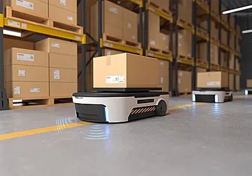 1M 58kHz Ultrasonic Distance Sensor with Dual-Angle Detection for AGV Obstacle Avoidance application