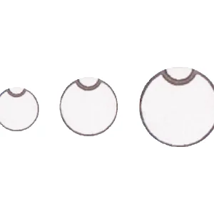 Piezoelectric ceramic elements for ultrasonic beauty devices