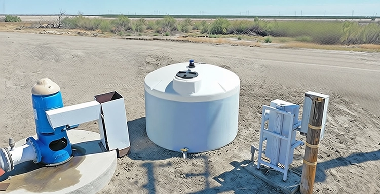 Application of ultrasonic sensors in fertilizer and chemical tank level detection