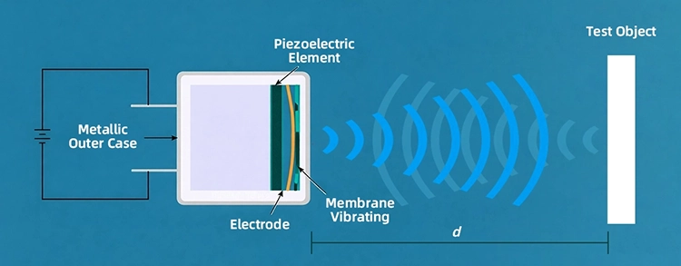 Disassembly of Ultrasonic Sensor Principle
