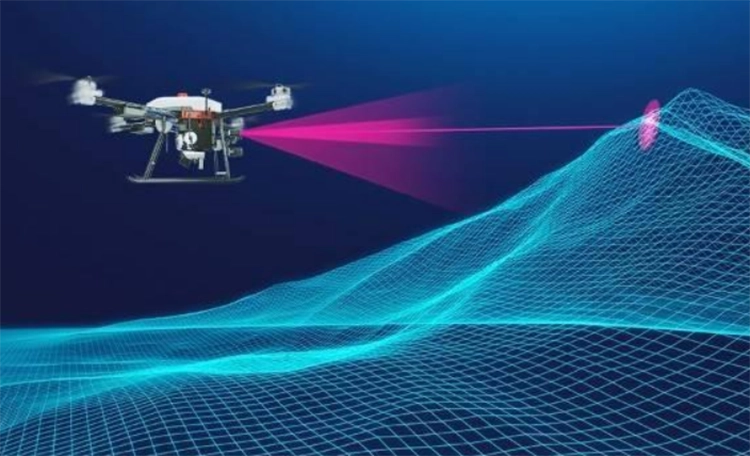 LiDAR combined with UAV terrain modeling applications
