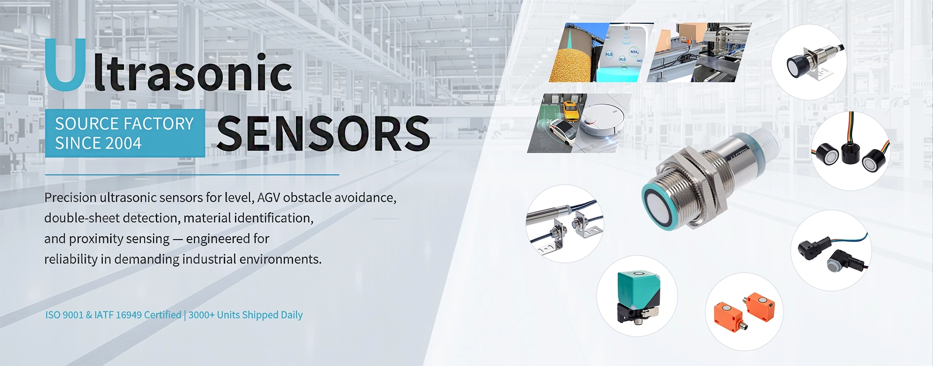 ISSR ultrasonic sensor & transducers experts
