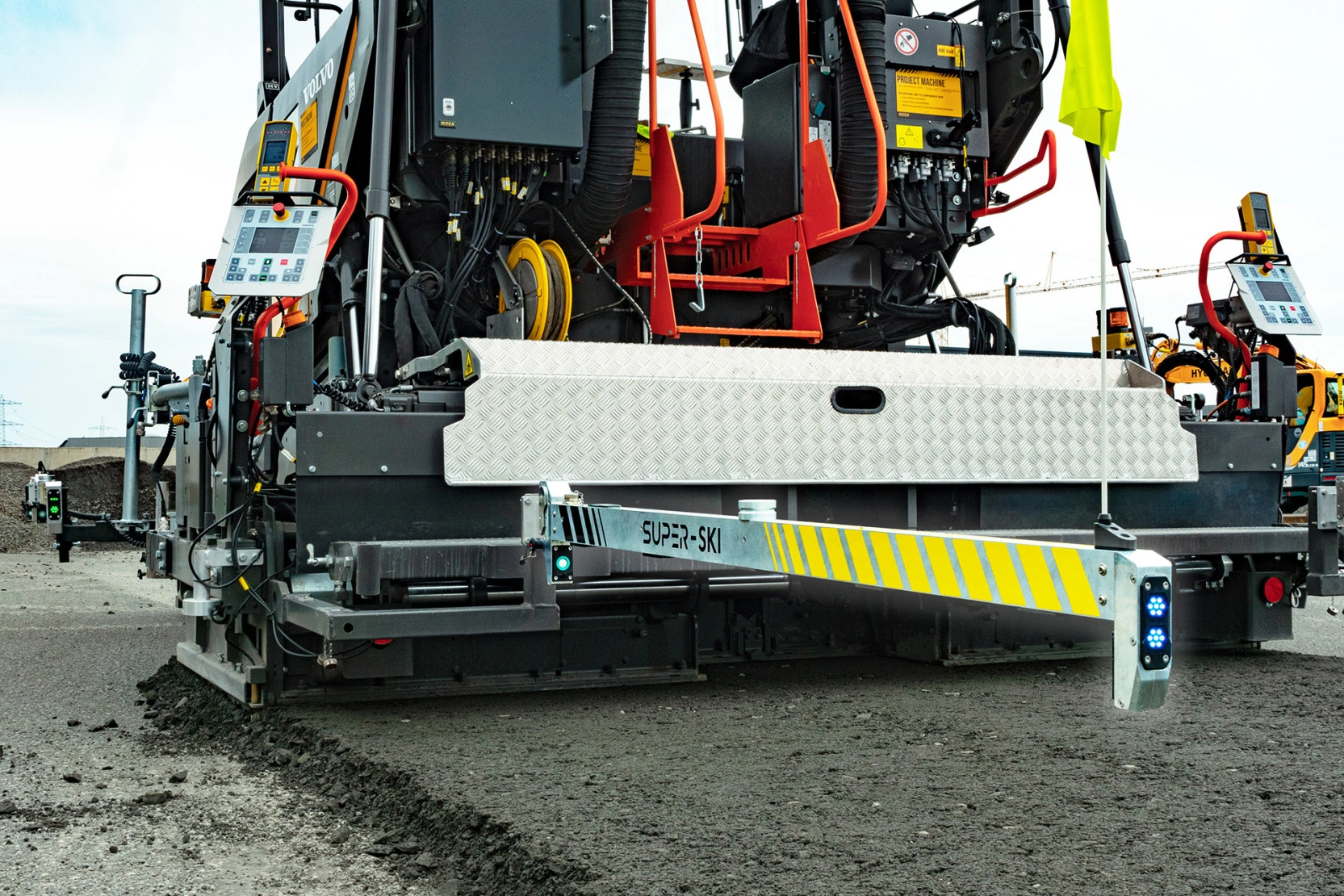 Advanced paving brick leveling technology applied to pavers