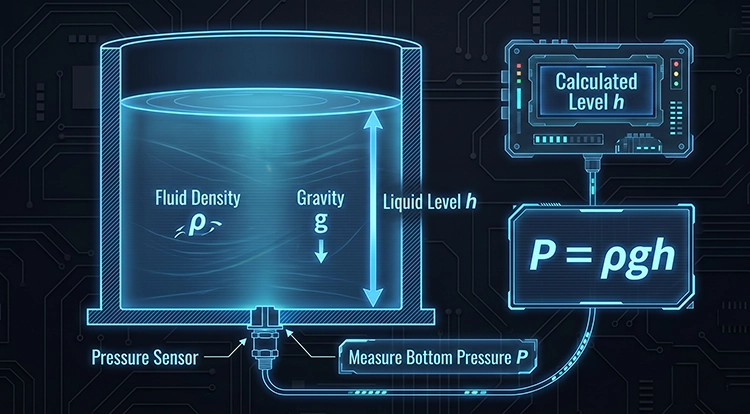 The Working Principle of Pressure-Type Liquid Level Sensors