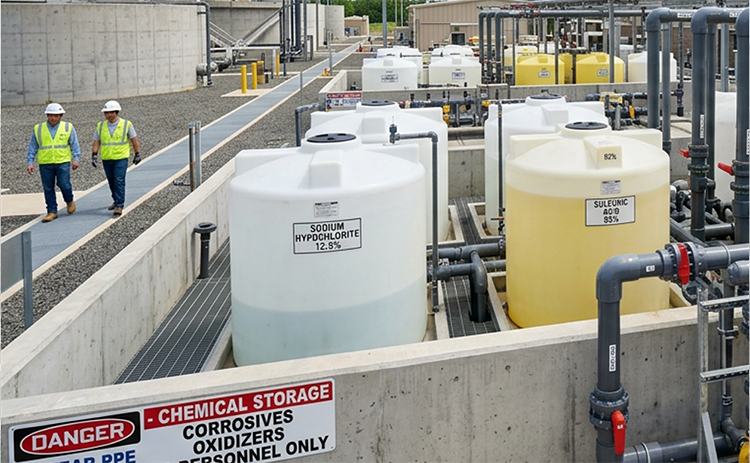 Ultrasonic Sensor for Liquid Level Detection in Chemical Vessels