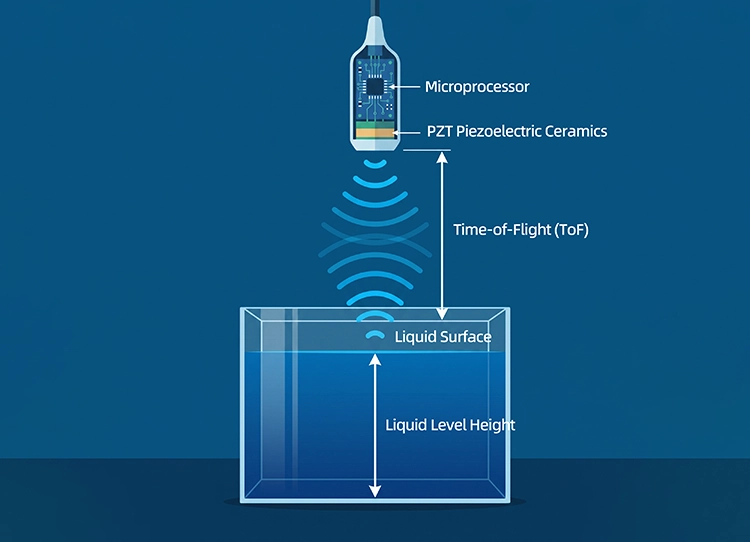 Working Principle of Ultrasonic Level Sensors
