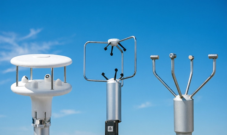 Ultrasonic Anemometers with Different Design Schemes