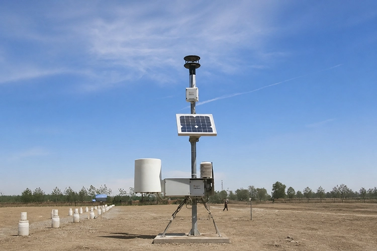 Ultrasonic anemometers are applied in unstaffed weather stations