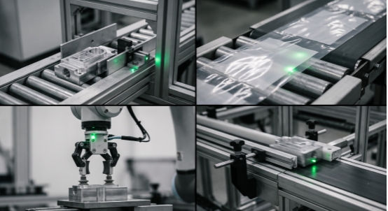 Ultrasonic Label Sensor-learning button